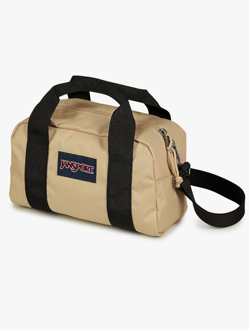 Jansport Beige Toiletry Bag with Black Straps